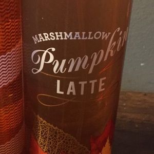 Marshmallow pumpkin latte fragrance mist